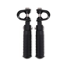 Engine guard foot pegs for