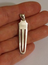 925 Silver Small Bookmark 2.1g