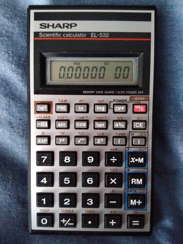Sharp scientific calculator - scientific,