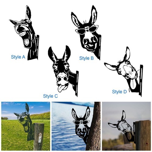 Donkey metal art - art,