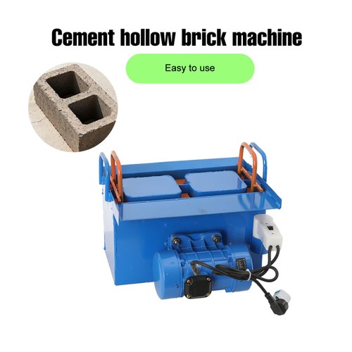 Concrete brick making - making, machine