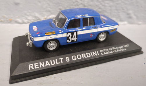 Scale renault 8 - 8, gordini