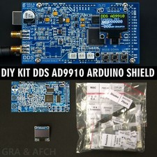 DIY KIT DDS AD9910 Arduino Shield RF Signal Generator AM FM Low Spurs OpenSource
