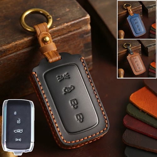 Genuine leather car key case - car,