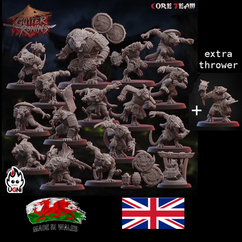 Ratmen gutter ronin fantasy - ratmen,