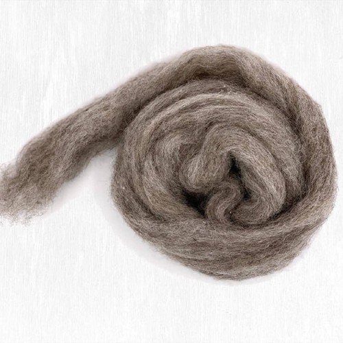 Carded corriedale wool sliver - corriedale,