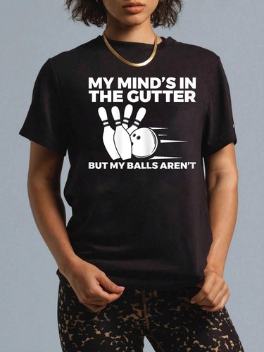 100 cotton funny bowling my - 100%,