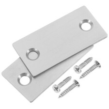  2 Pcs Door Strike Plate