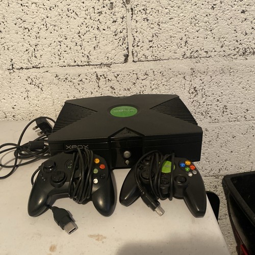 Microsoft original xbox - microsoft, black
