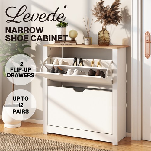 Levede shoe cabinet white - levede,