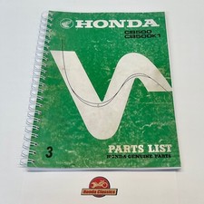 Honda CB500 Four Factory Parts List Book Manual. HPL024