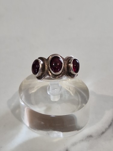 Vintage sterling silver - silver, bezel