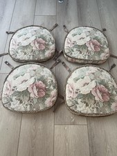 Vintage Ercol Dining Chair Cushions/Seat Pads X 4. Very Good Condition For Age.