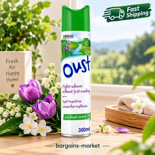 Oust odour eliminator aerosol - odour,