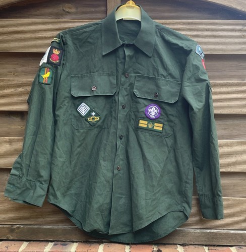 Vintage boy scouts shirt 5th - boy,