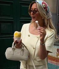 ZARA Pale Yellow Textured