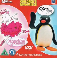 Angelina Ballerina & PinGu - Full Children's Cartoon Promo DVD