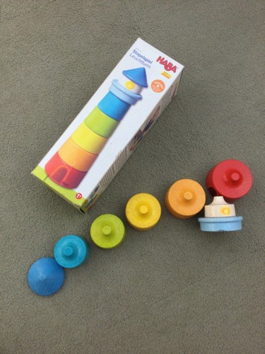 Haba wooden stacking