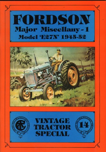 Fordson major e27n - fordson, "e27n"