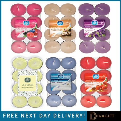 Scented tea lights - lights, candles