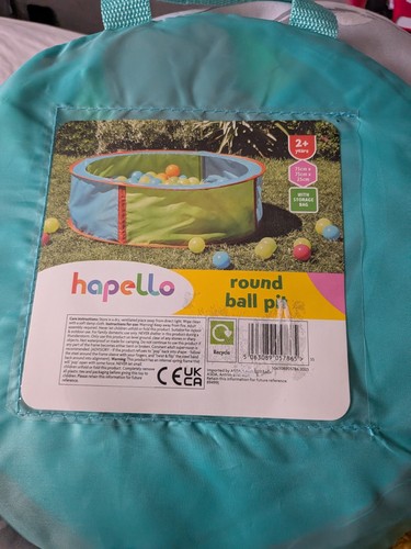 Hapello round ball pit - **hapello,