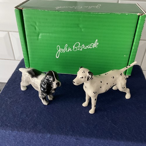 Two beswick dogs figures both - two,