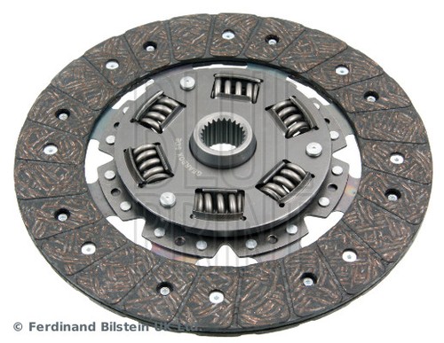 Clutch disc blue - clutch, print