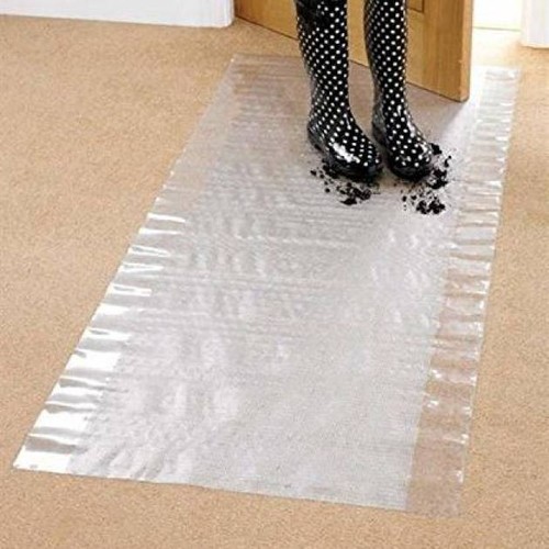 Vinyl plastic carpet - plastic, protector