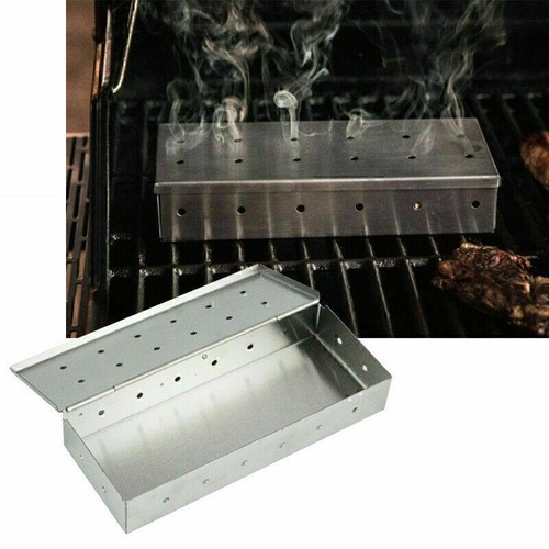 Bbq stainless steel wood - stainless, chip