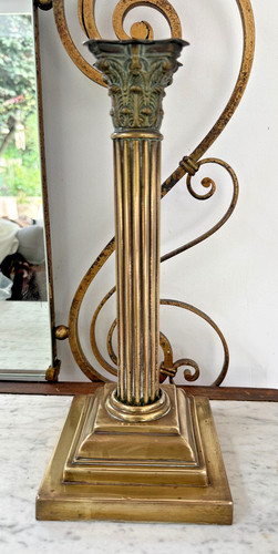 Antique brass corinthian - brass,