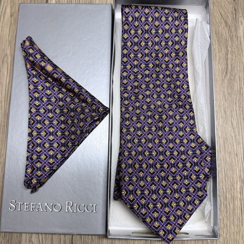 Stefano ricci purple - ricci, tie