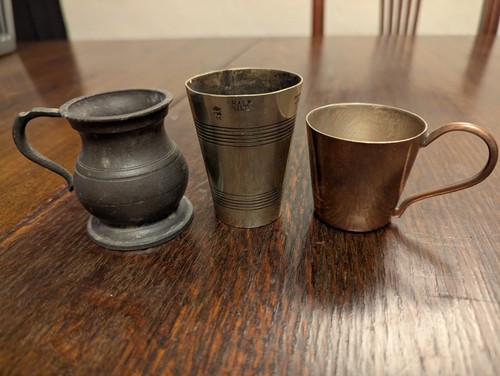Set antique 2 - 1/2, half