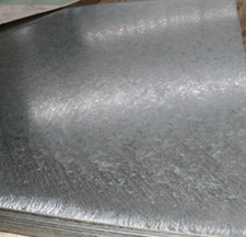 Galvanised Steel Sheet Metal Plate Spangle Pattern 2m x 1m 8x4 3m x 1.5m LARGE