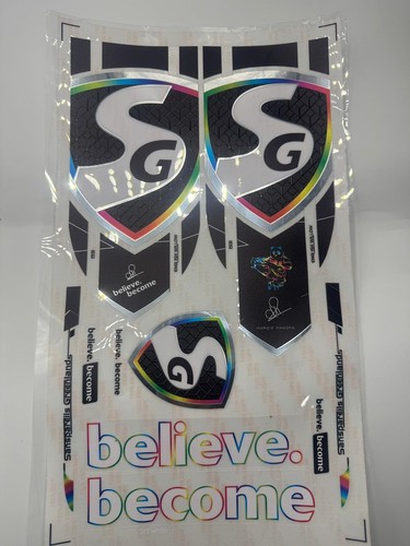 Cricket bat stickers 3d - sg,