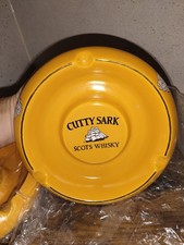 Ceramic advertising ashtray