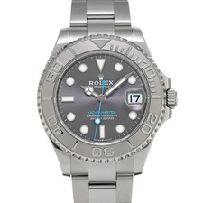ROLEX Yacht-Master 37 Dark Rhodium 268622 Slate gray WATCH 688138