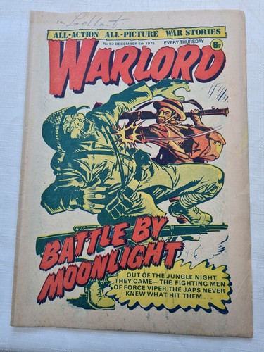 Warlord comic uk vintage - warlord,