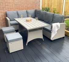York 8 Seater Garden Rattan