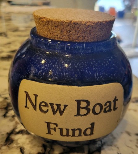 Vtg word jar new - word, boat