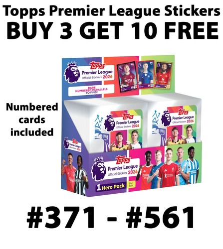Topps premier league 2026 - topps,