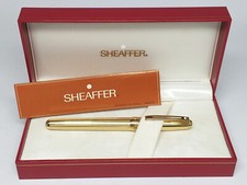 SHEAFFER PRELUDE White Dot Plaqué Fountain Pen NIB F with Original Box & Paper