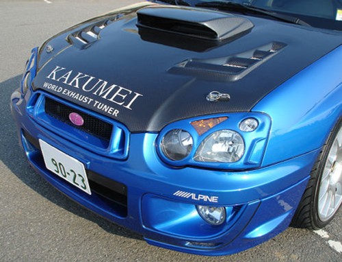 Carbon bonnet hood scoop - carbon,
