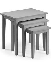 Cleo Nest of Tables, Grey