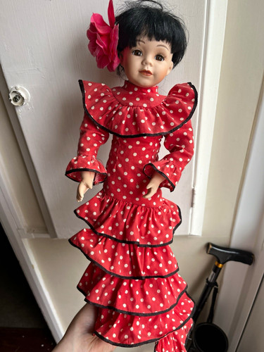 Porcelain doll spanish - porcelain, doll,spanish