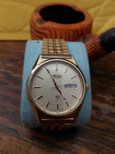 Vintage 1977 seiko day - vintage, sq