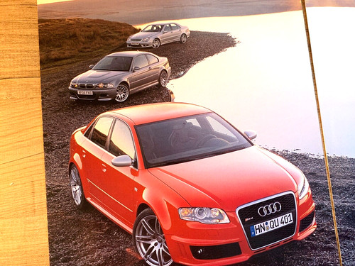 Audi rs4 launch bmw - rs4,