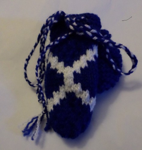 Scotland hand knitted willy - scotland,