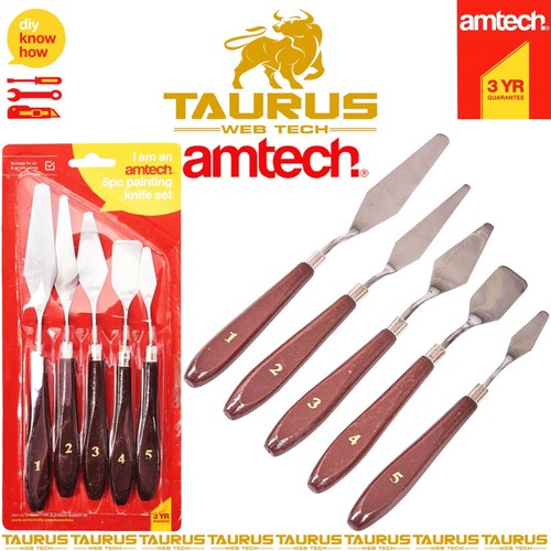 Amtech painting knife set - amtech,