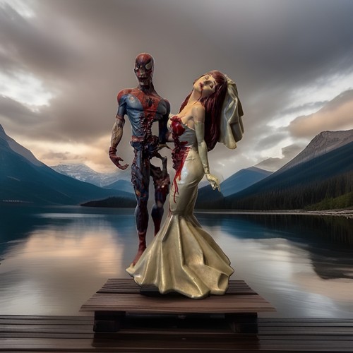 Marvel zombie spiderman - marvel,