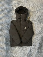 Trapstar Irongate Coat Detachable Hood - Black (Size XS)